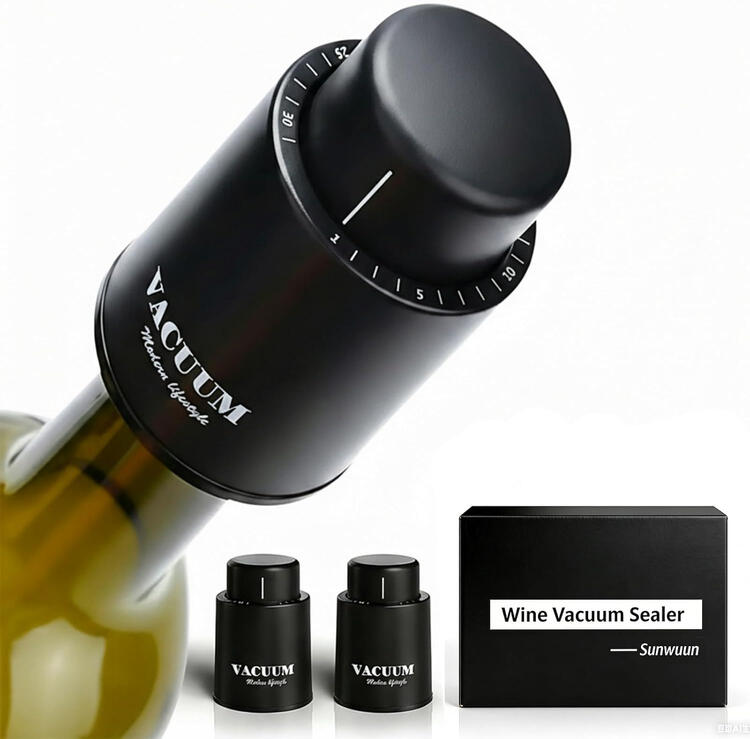 reusable vacuum wine bottle stoppers