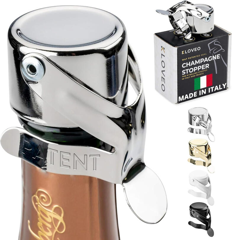 kloveo champagne and sparkling wine stopper kloveo champagne and sparkling wine stopper